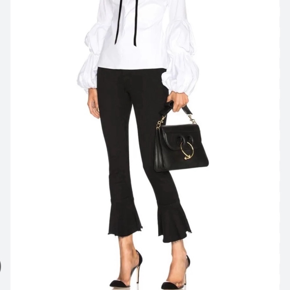 Mother The Cha Cha Fray Crop Jeans in Not Guilty